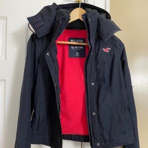 Hollister all weather jacket